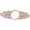 Ekena Millwork Elizabeth Wood Fretwork Prcd Ceiling Medallion, Cherry, 26"W x 13"H x 7 1/8"IW x 12 3/8"IH x 1/4"T CMWP26X13X0250EBCH - alternate 3